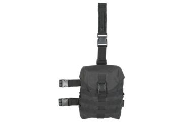 Image of Voodoo Tactical Drop Leg Gas Mask Hip Platform, Woodland Camo - 15-817905000