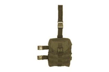 Image of Voodoo Tactical Drop Leg Gas Mask Hip Platform, Coyote - 15-817907000