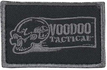 Image of Voodoo Tactical Embroidered Logo Patch, Black, 20-9150001000