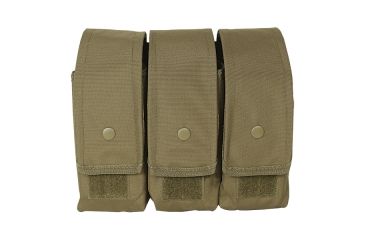 Image of Voodoo Tactical M-4/AK47 Mag Pouch - Triple, Coyote - 20-817507000