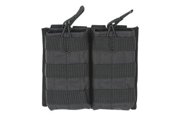 Image of Voodoo Tactical M4/M16 Open Top Mag Pouch W/ Bungee System - Double, Black, 20-8585001000