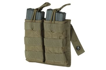 Image of Voodoo Tactical M4/M16 Open Top Mag Pouch W/ Bungee System - Triple, Coyote, 20-8585007000