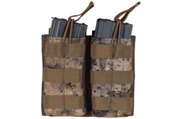 Image of Voodoo Tactical M4/M16 Open Top Mag Pouch W/ Bungee System - Double, VTC, 20-8585105000