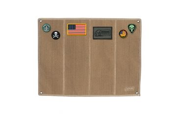 Image of Voodoo Tactical Morale Patch Board With Brush Fabric, Coyote, 07-0068007000