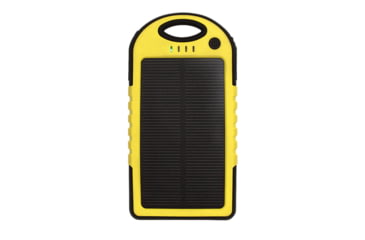 Image of Voodoo Tactical MSP Life Solar Charger, 5000 mAh, Lithium polymer, Yellow/Black, 11-0035017000