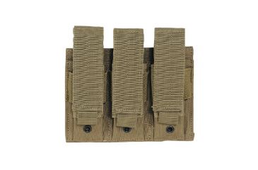 Image of Voodoo Tactical Pistol Mag Pouch, Triple, Coyote, 20-7976007000