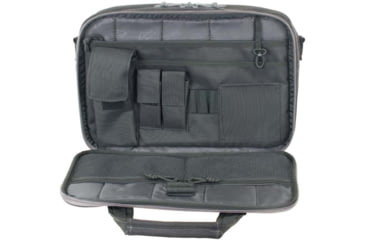 Image of Voodoo Tactical Executive Pro-Ops Briefcase w/Die Cut MOLLE, Standard, Black/Gray, 20-9090108002