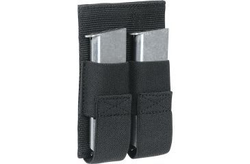 Image of Voodoo Tactical Removable Pistol Mag Pouch, Double, Black, 20-0119001000