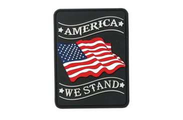 Image of Voodoo Tactical America We Stand Patch, Rubber, 07-0984000000