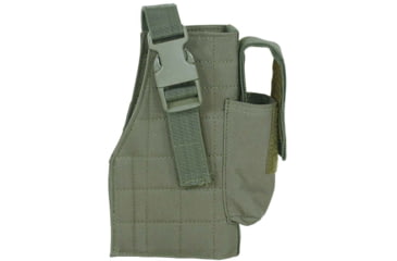 Image of Voodoo Tactical Tactical Molle Holster, Left Hand, OD Green, 25-0029004002
