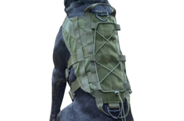 Image of Voodoo Tactical Tracking And Field K9 Harness, OD Green, 20-0232004000