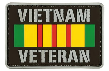 Image of Voodoo Tactical Vietnam Veteran Combo Patch Set, Rubber, 07-0914000000