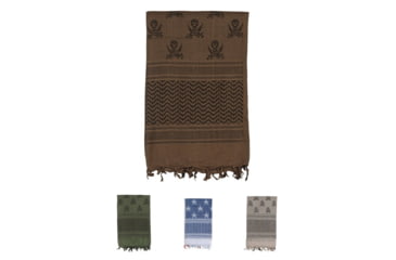Image of Voodoo Tactical Woven Coalition Desert Scarves 423896, Mocha/Black, OD Green and Black, Red/White/Blue, Sand/Black