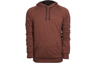 Image of Voormi Eleven .9 Hoodie - Men's-Red Rock-Large