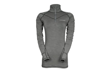 Image of Voormi Thermal ll Baselayer Tops - Women's-Charcoal-X-Large