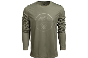 Image of Vortex 3 Peaks LS Performance Grid Shirt - Mens, Deep Lichen, XL, 222-60-DBAXL