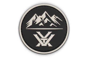 Image of Vortex 3 Peaks Patch, Black, 121-50-BLK