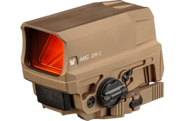 Image of Vortex AMG UH-1 Gen II Holographic Red Dot Sight, EBR-CQB Dot Size 1 MOA Dot Reticle, Tan, AMG-HS02T