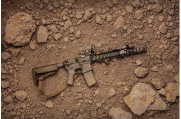 Image of Vortex AMG UH-1 Gen II Holographic Red Dot Sight, EBR-CQB Dot Size 1 MOA Dot Reticle, Tan, AMG-HS02T