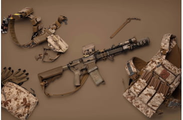 Image of Vortex AMG UH-1 Gen II Holographic Red Dot Sight, EBR-CQB Dot Size 1 MOA Dot Reticle, Tan, AMG-HS02T