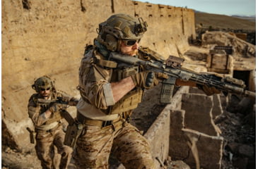 Image of Vortex AMG UH-1 Gen II Holographic Red Dot Sight, EBR-CQB Dot Size 1 MOA Dot Reticle, Tan, AMG-HS02T