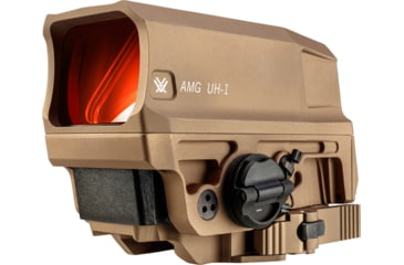 Image of Vortex AMG UH-1 Gen II Holographic Red Dot Sight, EBR-CQB Dot Size 1 MOA Dot Reticle, Tan, AMG-HS02T