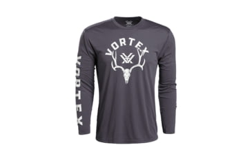 Image of Vortex Antler Envy Long Sleeve T-Shirt - Mens, Charcoal, Large, 219054-CHRL