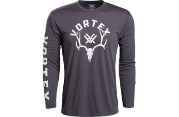 Image of Vortex Antler Envy Long Sleeve T-Shirt - Mens, Charcoal, Large, 219054-CHRL