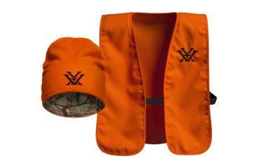 Image of Vortex Blaze Orange Vest &amp; Knit Cap Combo, Blaze, 219082-BLZ