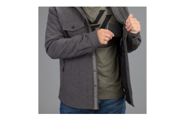Image of Vortex Boundary Zone Shirt Jacket - Mens, Castlerock, Extra Large, 220-15-CASXL