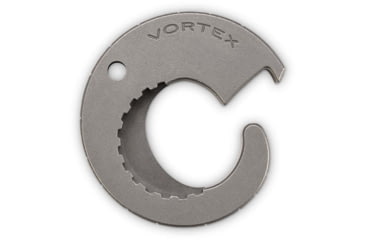 Image of Vortex CARE Ram Horn Bottle Opener, Silver, 123-16-RAM