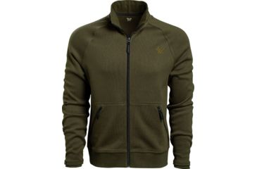 Image of Vortex City Route Full Zip Sweater - Mens, Basil, Medium, 120-05-BASM