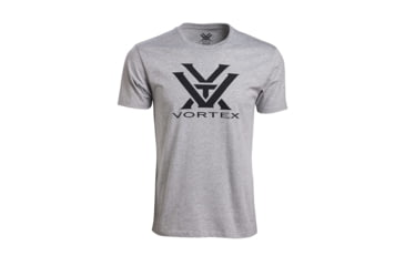 Image of Vortex Core Logo Short Sleeve T-Shirt - Mens, Heather Grey, Medium, 120-16-GHTM