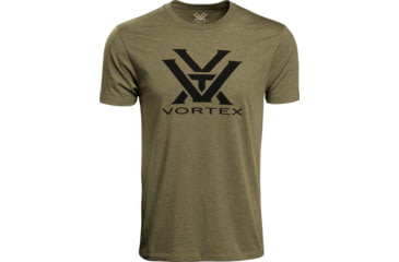 Image of Vortex Core Logo Short Sleeve T-Shirt - Mens, Military Heather, Small, 120-16-MIHS