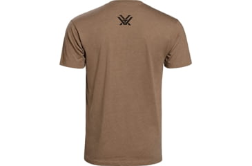 Image of Vortex Core Logo Short Sleeve T-Shirts - Mens, Coyote Heather, L, 120-16-CHEL