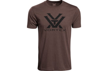 Image of Vortex Core Logo T-Shirt - Mens, Brown Heather, Medium, 120-16-BRHM