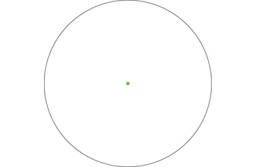 Image of Vortex Crossfire 1x21mm Reflex Red Dot Sight, 2 MOA Green, Black, CF-GD2