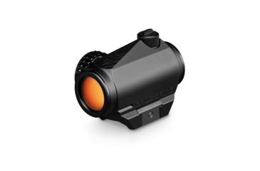 Image of Vortex Crossfire II 2 MOA Reflex Red Dot Sight, 1x22mm, Red Dot Reticle, Anodized Matte, Black, CF-RD2