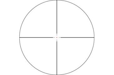 Image of Vortex Crossfire II 3-9x40 mm Rifle Scope, 1 in Tube, Second Focal Plane, Black, Hard Anodized, Red V-Brite Reticle, MOA Adjustment, CF2-31025