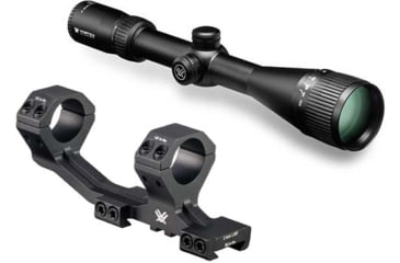 Image of Vortex Crossfire II AO 6-24x50 mm Rifle Scope, 30 mm Tube, SFP, Black, Hard Anodized, Non-Illuminated Dead-Hold BDC Reticle, MOA Adjustment, w/ 30mm Cantilever Mount, 2in Offset, CF2-31045-KIT1