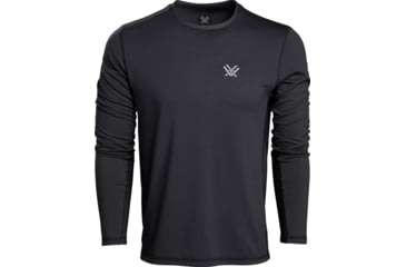 Image of Vortex Day Rucker Performance Long Sleeve - Mens, Black Heather, Extra Large, 220-24-BLHXL