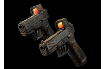 Image of Vortex Defender-CCW Enclosed Solar Micro Prismatic Red Dot Sight, 1x20.2mm, 3 MOA Reticle, Black, DFCCW-MRD3-E