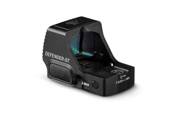 Image of Vortex Defender-ST 1x Reflex Micro Green Dot Sight, 3 MOA, Black, DFST-MGD3