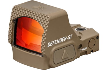 Image of Vortex Defender-ST 1x23mm Micro Reflex Red Dot Sight, 3 MOA, Tan, DFST-MRD3-T