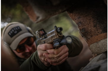 Image of Vortex Defender-ST 1x32mm Enclosed Solar Micro Reflex Red Dot Sight, Green, Red, Tan, 1.82in, 1.62 oz., DFST-MRD3-E-T