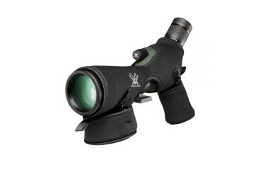 Image of Vortex Diamondback Black Fitted Case for 80mm Scope Case Angled D-80