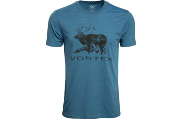 Image of Vortex Elk Mountain T-Shirt - Mens, Steel Blue Heather, 2X, 220-72-SBH2X