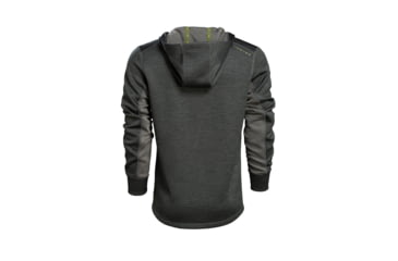Image of Vortex Frontier Limits 1/4 Zip Hoodie Pullover - Mens, Grey Heather, Large, 220-17-GHTL
