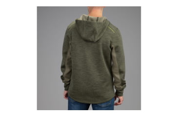 Image of Vortex Frontier Limits 1/4 Zip Hoodie Pullover - Mens, Mayfly, Large, 220-17-MFYL
