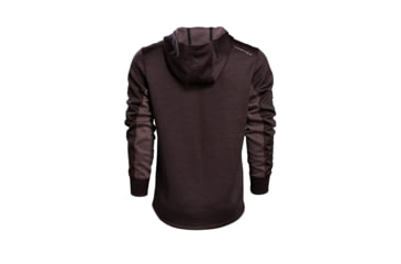 Image of Vortex Frontier Limits 1/4 Zip Hoodie Pullover - Mens, Rich Mahogany, Large, 220-17-RMAL